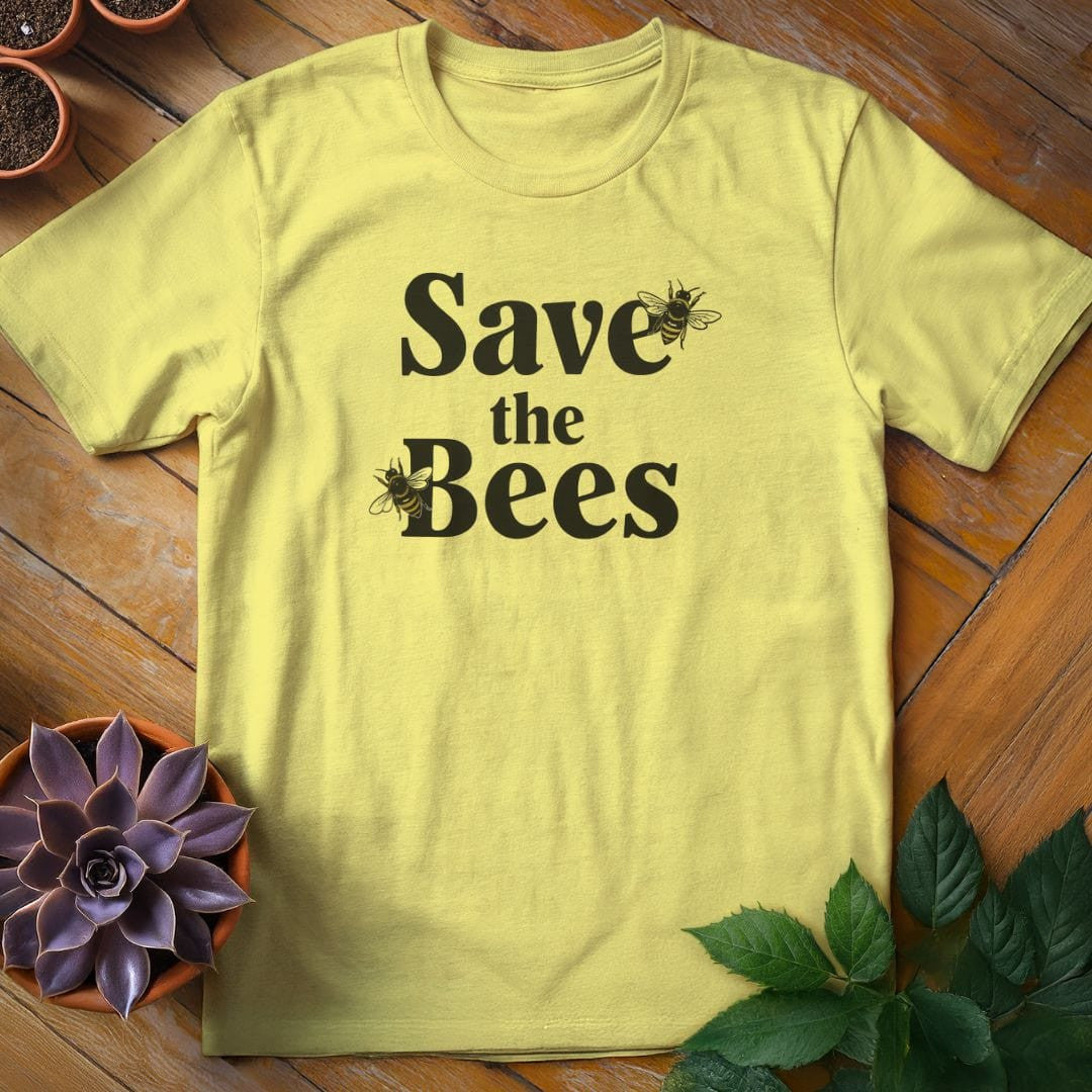 Save the Bees T-Shirt Gift For Plant Lover - Unisex Graphic Tee