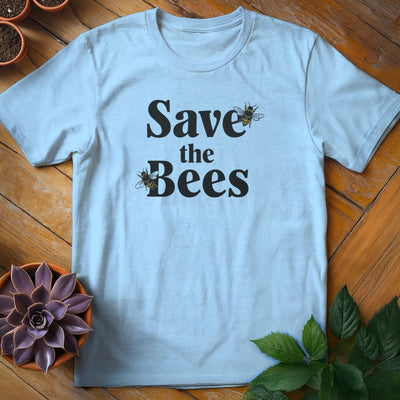 Save the Bees T-Shirt Gift For Plant Lover - Unisex Graphic Tee