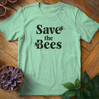Save the Bees T-Shirt Gift For Plant Lover - Unisex Graphic Tee