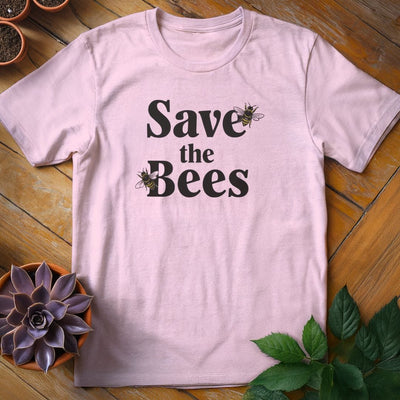 Save the Bees T-Shirt Gift For Plant Lover - Unisex Graphic Tee