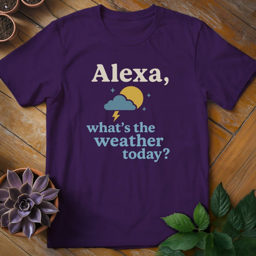 Alexa T-Shirt Gift For Plant Lover ZZIPREV