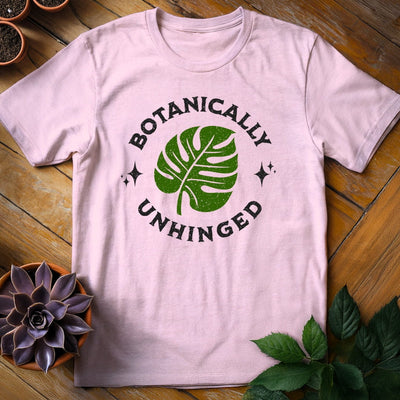 Botanically Unhinged Vintage T-Shirt Gift For Plant Lover
