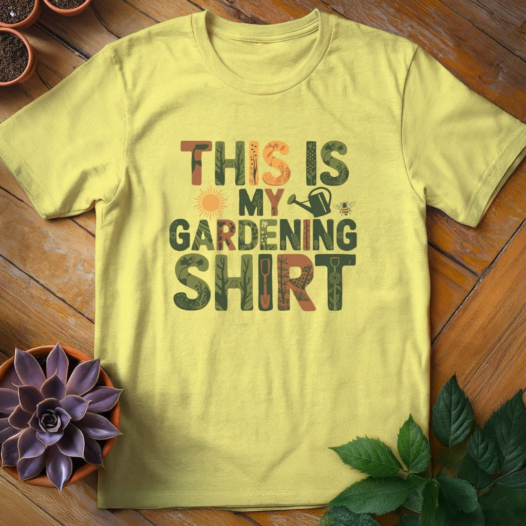 This is My Gardening Shirt T-Shirt Gift For Plant Lover - Unisex Graphic Tee