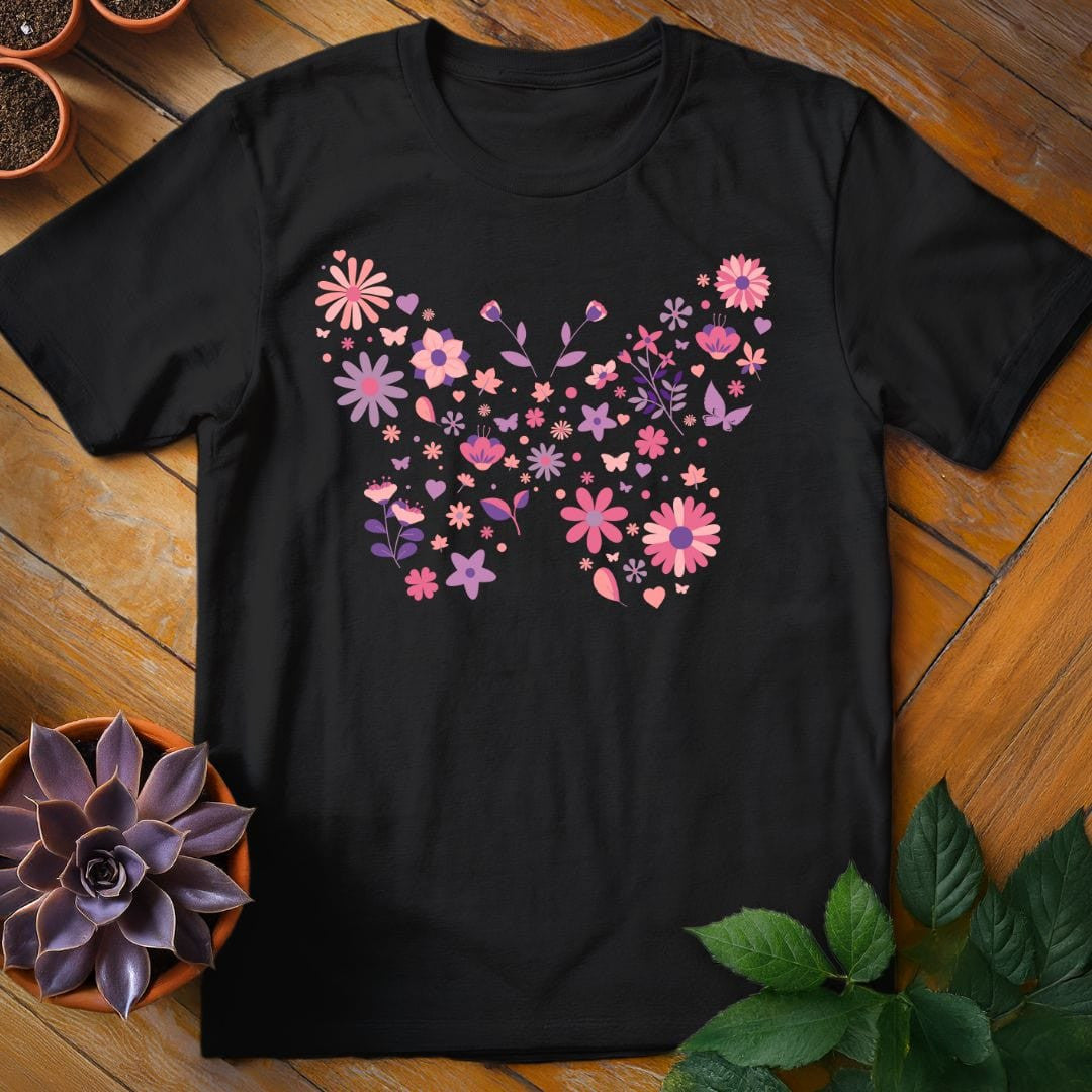Butterfly T-Shirt Gift For Plant Lover - Unisex Graphic Tee