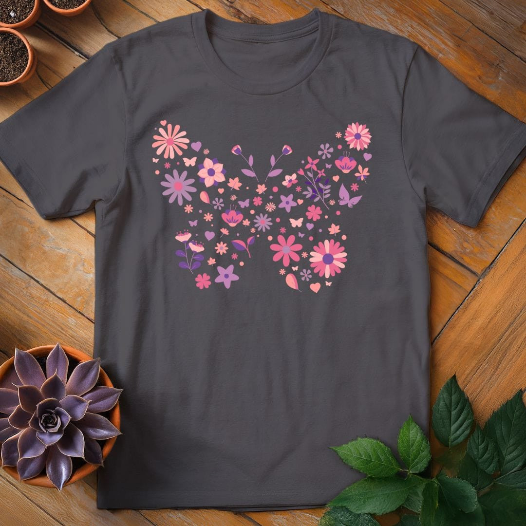 Butterfly T-Shirt Gift For Plant Lover - Unisex Graphic Tee