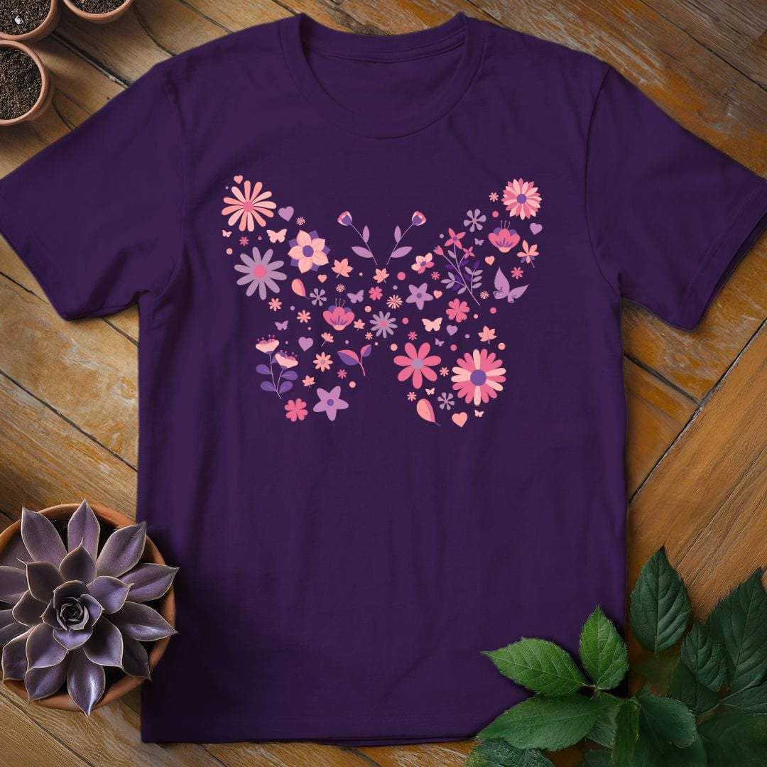 Butterfly T-Shirt Gift For Plant Lover - Unisex Graphic Tee