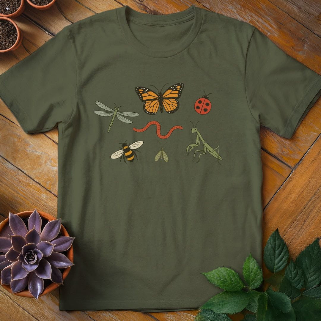 Bugs T-Shirt Gift For Plant Lover