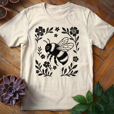 Bumblebee T-Shirt Gift For Plant Lover - Unisex Graphic Tee