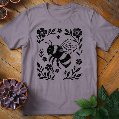 Bumblebee T-Shirt Gift For Plant Lover - Unisex Graphic Tee