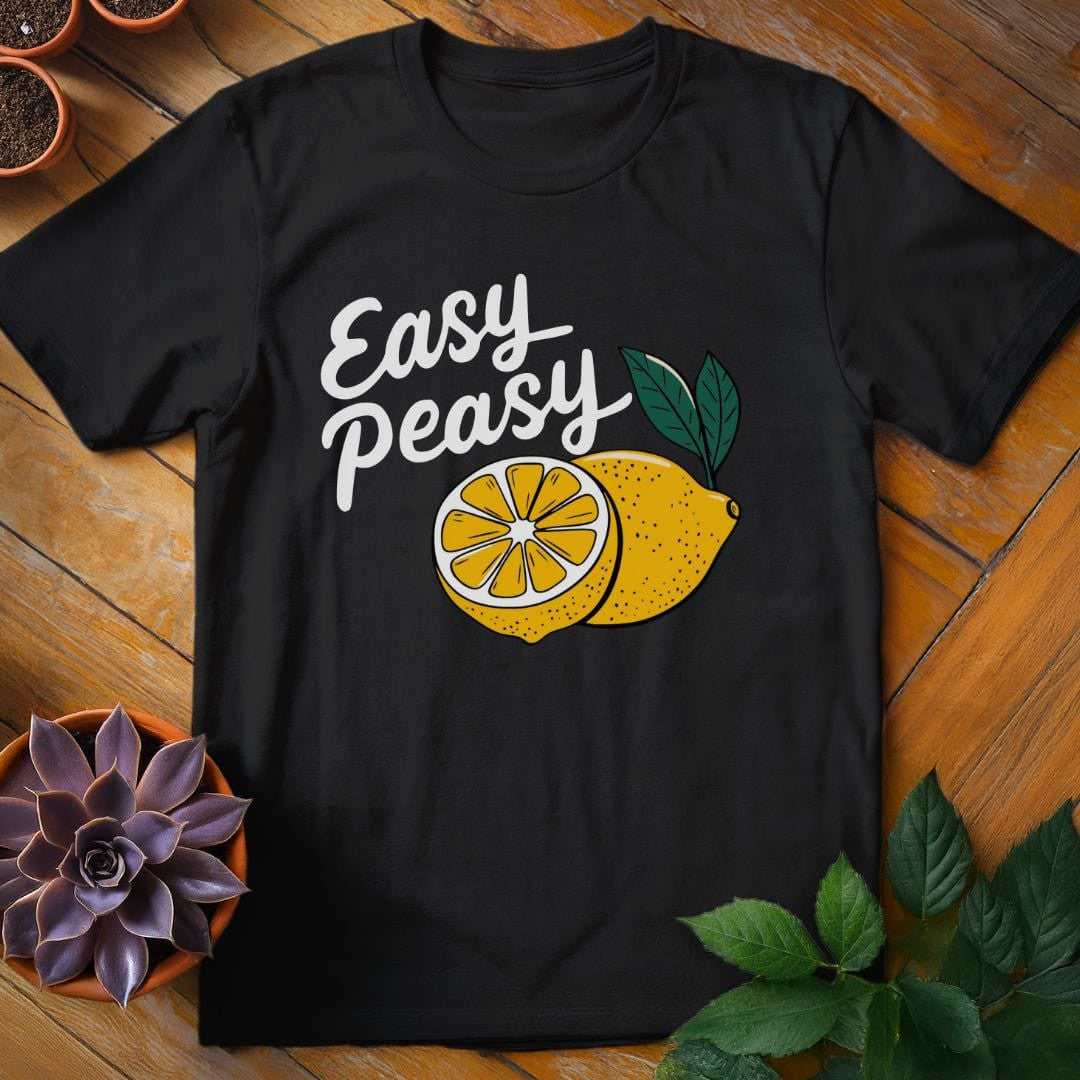 Easy Peasy Lemon Squeezy T-Shirt Gift For Plant Lover - Unisex Graphic Tee