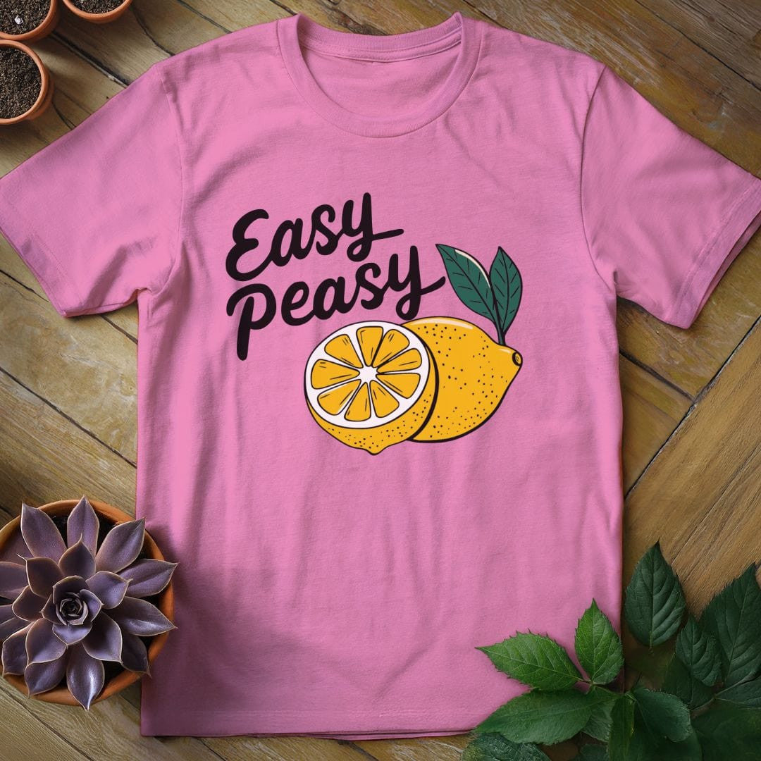 Easy Peasy Lemon Squeezy T-Shirt Gift For Plant Lover - Unisex Graphic Tee