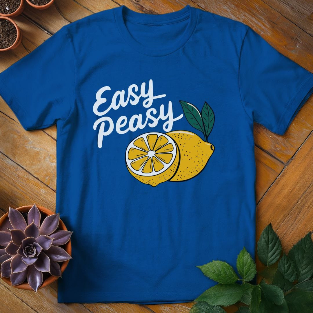Easy Peasy Lemon Squeezy T-Shirt Gift For Plant Lover - Unisex Graphic Tee