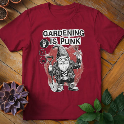 Gardening is Punk T-Shirt Gift For Plant Lover - Unisex Graphic Tee
