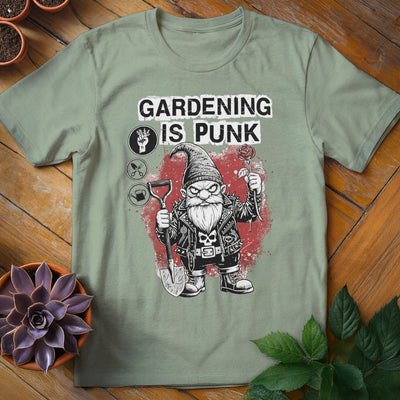 Gardening is Punk T-Shirt Gift For Plant Lover - Unisex Graphic Tee