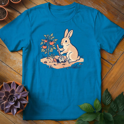 Bunny Gardener T-Shirt Gift For Plant Lover