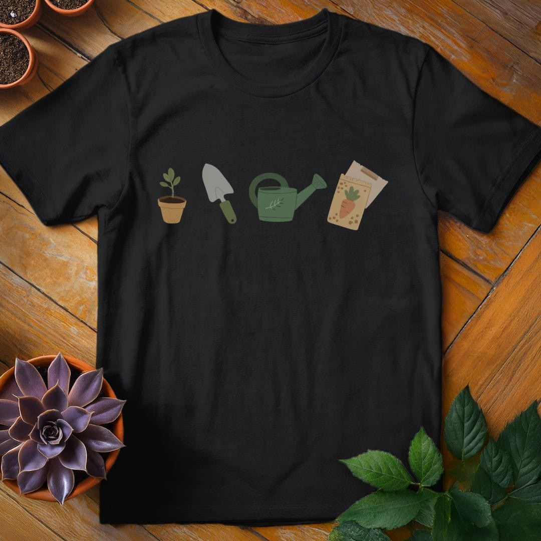 Gardening Ingredients T-Shirt Gift For Plant Lover - Unisex Graphic Tee
