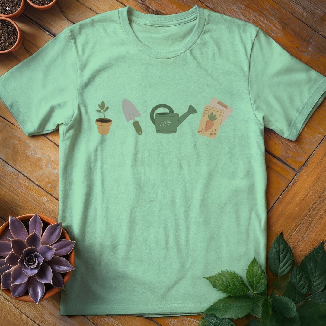 Gardening Ingredients T-Shirt Gift For Plant Lover - Unisex Graphic Tee