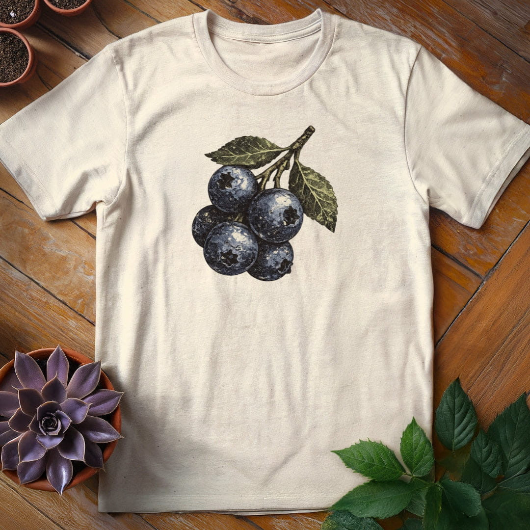 Blueberries T-Shirt Gift For Plant Lover