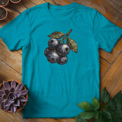 Blueberries T-Shirt Gift For Plant Lover