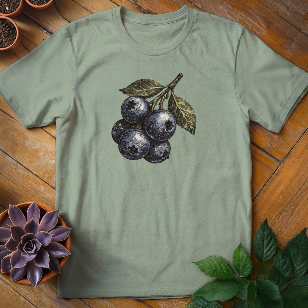Blueberries T-Shirt Gift For Plant Lover