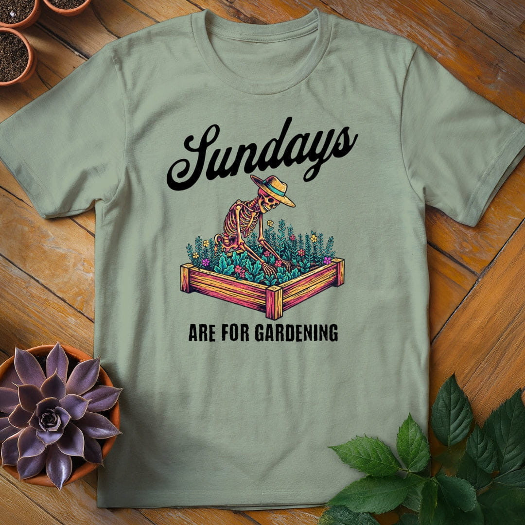 Sundays Are For Gardening T-Shirt Gift For Plant Lover