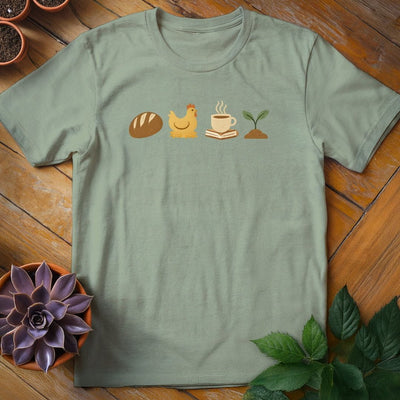 Favorite Things T-Shirt Gift For Plant Lover