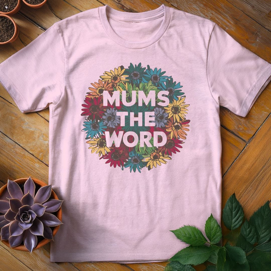 Chrysanthemums the Word T-Shirt Gift For Plant Lover - Unisex Graphic Tee