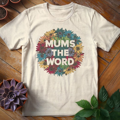 Chrysanthemums the Word T-Shirt Gift For Plant Lover - Unisex Graphic Tee