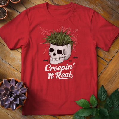 Creepin' It Real T-Shirt Gift For Plant Lover - Unisex Graphic Tee