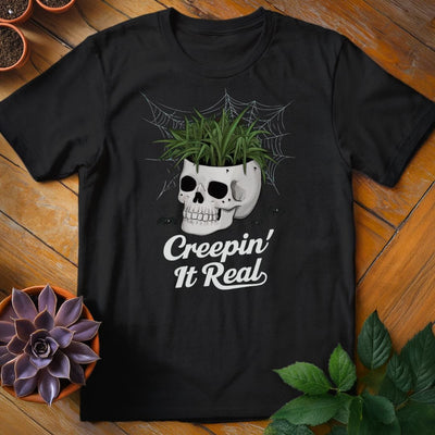 Creepin' It Real T-Shirt Gift For Plant Lover - Unisex Graphic Tee