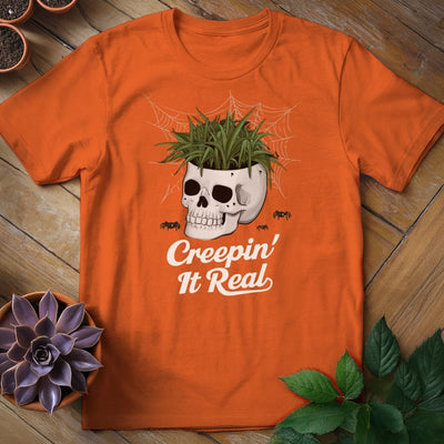 Creepin' It Real T-Shirt Gift For Plant Lover - Unisex Graphic Tee