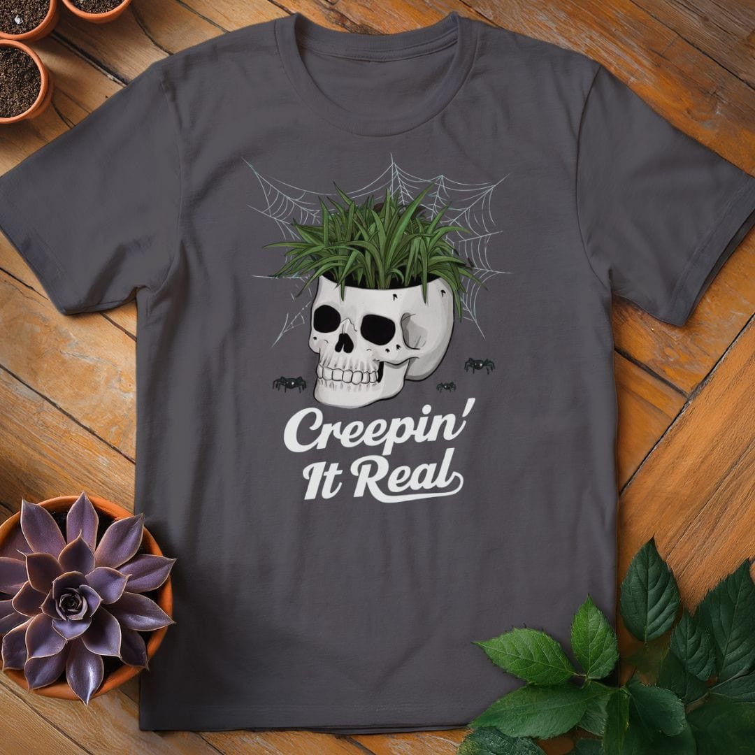 Creepin' It Real T-Shirt Gift For Plant Lover - Unisex Graphic Tee