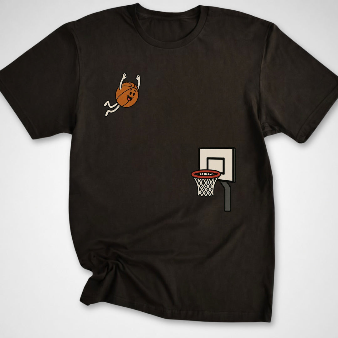 Basketball Dive T-Shirt - Funny BBQ Graphic Tee - Gift for BBQ Lovers - Unisex