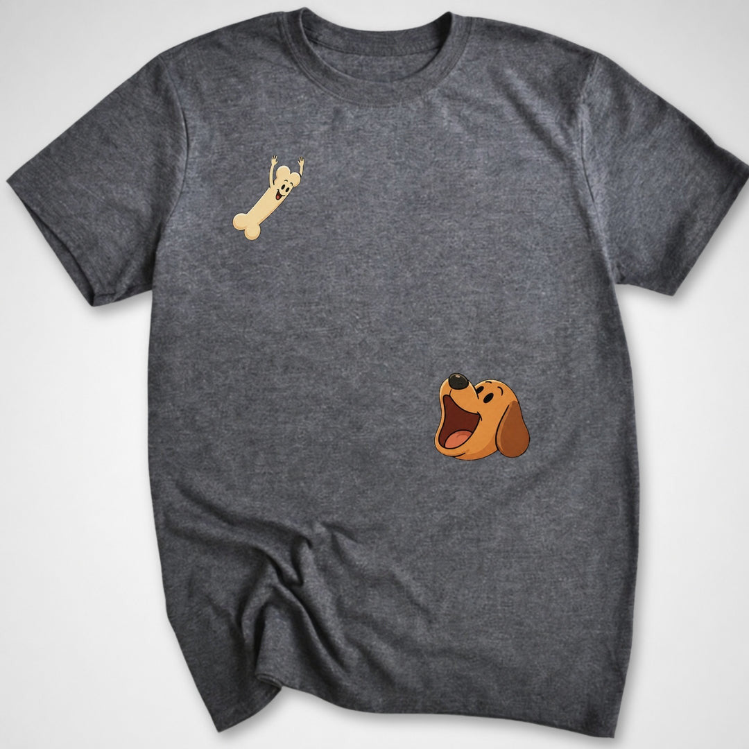 Dog Bone Dive T-Shirt - Funny BBQ Graphic Tee - Gift for BBQ Lovers - Unisex