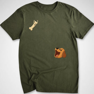 Dog Bone Dive T-Shirt - Funny BBQ Graphic Tee - Gift for BBQ Lovers - Unisex