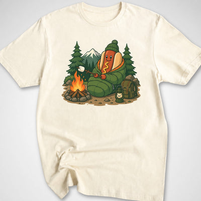 Camping Dog T-Shirt - Funny BBQ Graphic Tee - Gift for BBQ Lovers - Unisex