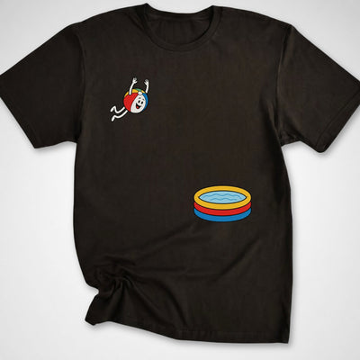 Beach Ball Dive T-Shirt - Funny BBQ Graphic Tee - Gift for BBQ Lovers - Unisex