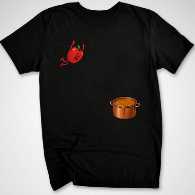 Caramel Apple Dive T-Shirt - Funny BBQ Graphic Tee - Gift for BBQ Lovers - Unisex