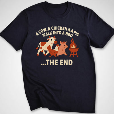 ...The End T-Shirt - Funny BBQ Graphic Tee - Gift for BBQ Lovers - Unisex