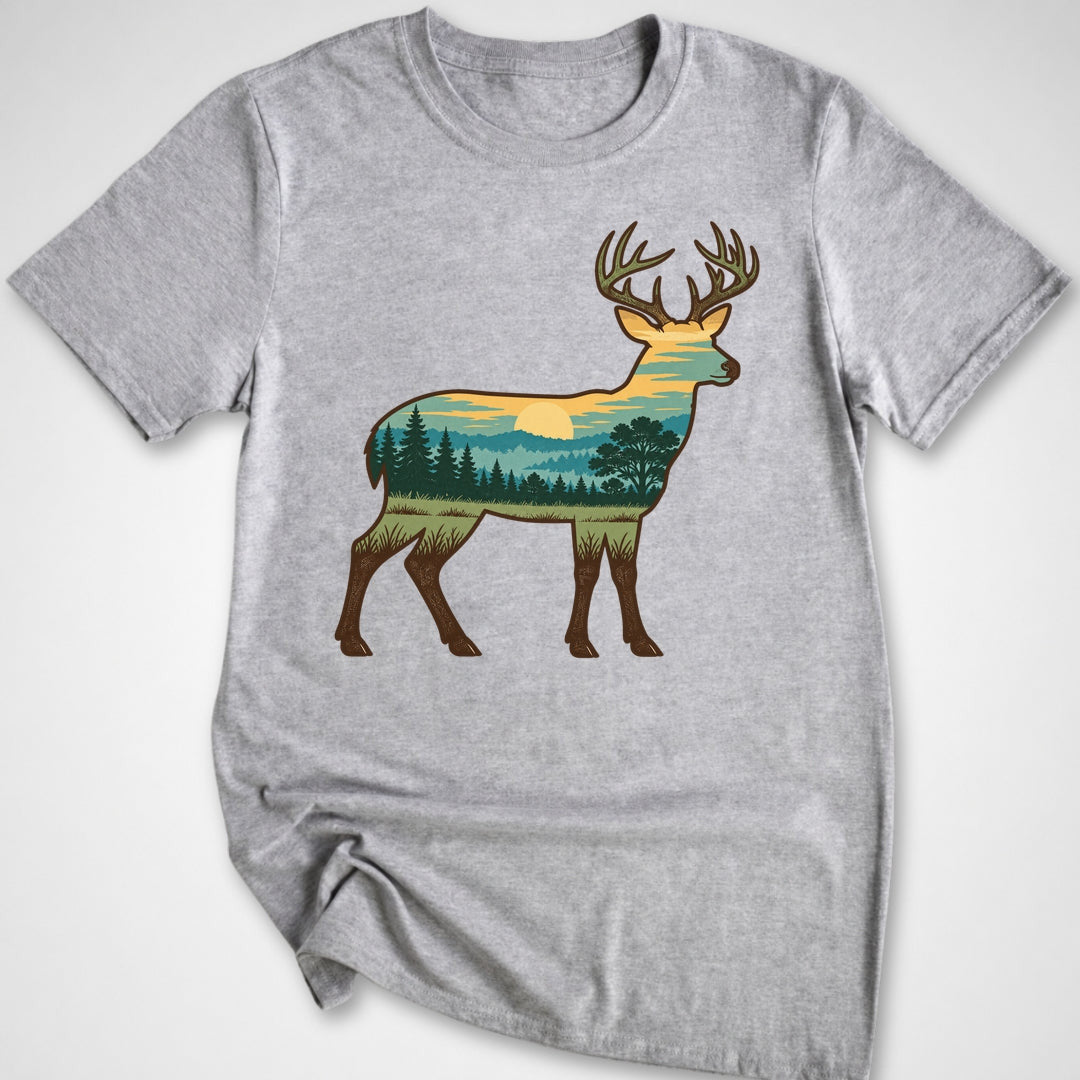 Buck Country T-Shirt - Funny BBQ Graphic Tee - Gift for BBQ Lovers - Unisex