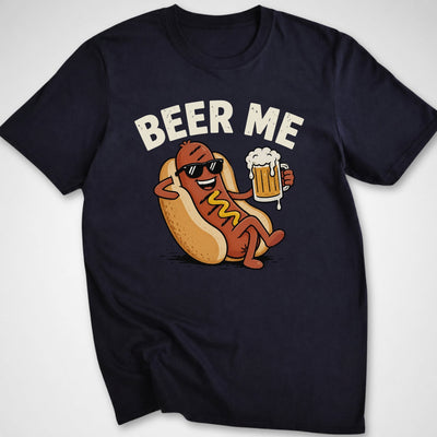 Beer Me T-Shirt - Funny BBQ Graphic Tee - Gift for BBQ Lovers - Unisex