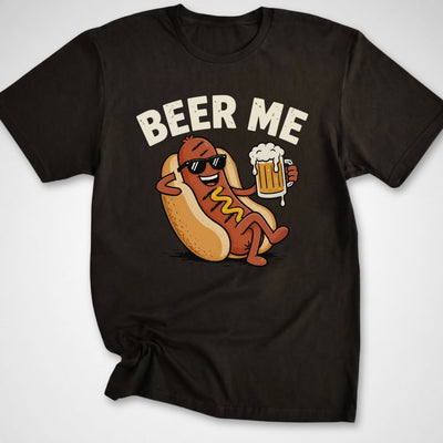 Beer Me T-Shirt - Funny BBQ Graphic Tee - Gift for BBQ Lovers - Unisex