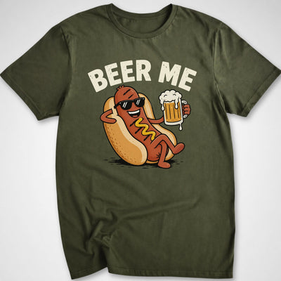 Beer Me T-Shirt - Funny BBQ Graphic Tee - Gift for BBQ Lovers - Unisex