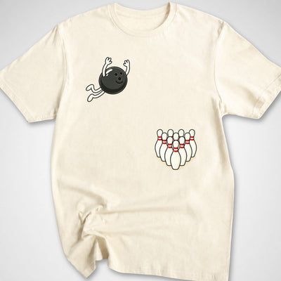 Bowling Dive T-Shirt - Funny BBQ Graphic Tee - Gift for BBQ Lovers - Unisex