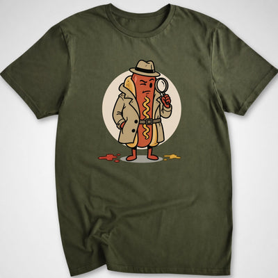 Detective Dog T-Shirt - Funny BBQ Graphic Tee - Gift for BBQ Lovers - Unisex