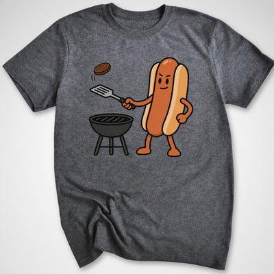 Flippin' Burgers T-Shirt - Funny BBQ Graphic Tee - Gift for BBQ Lovers - Unisex