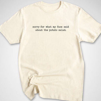 About The Potato Salad T-Shirt - Funny BBQ Graphic Tee - Gift for BBQ Lovers - Unisex