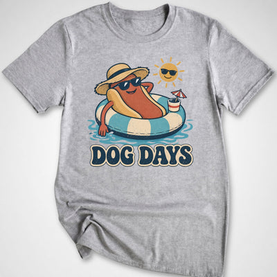 Dog Days T-Shirt - Funny BBQ Graphic Tee - Gift for BBQ Lovers - Unisex
