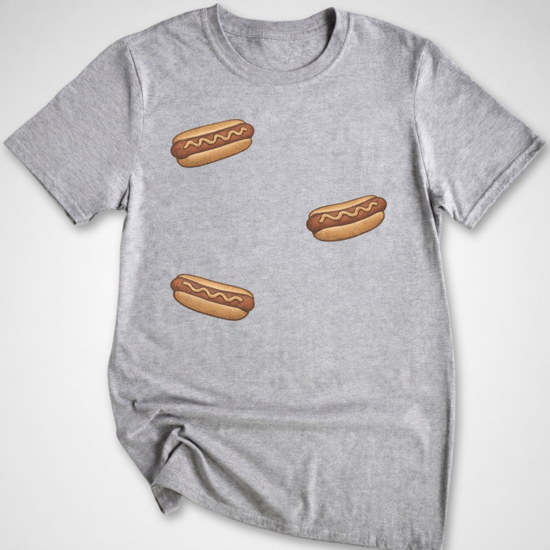 3 Dogs T-Shirt - Funny BBQ Graphic Tee - Gift for BBQ Lovers - Unisex