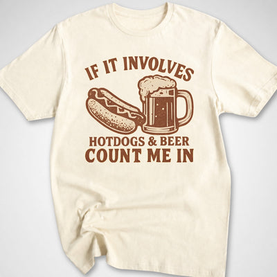 Count Me In T-Shirt - Funny BBQ Graphic Tee - Gift for BBQ Lovers - Unisex